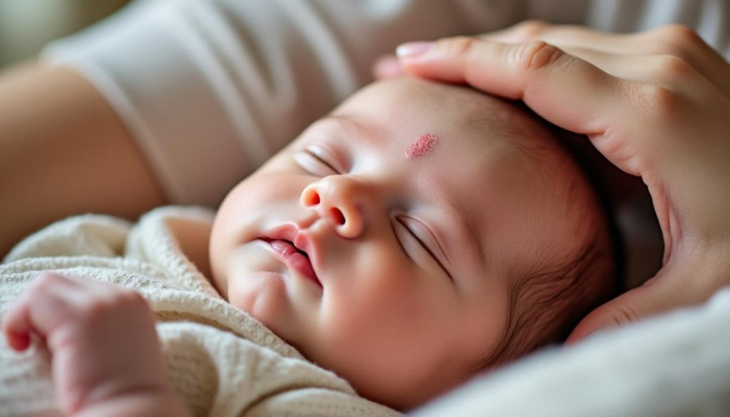 erfahren sie, wie sie einen storchenbiss bei babys erkennen und richtig pflegen, um hautirritationen sanft zu behandeln und die zarte babyhaut zu schützen.